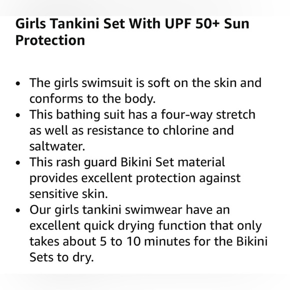 Kanu Surf Kids' Flamingo Bikini Set - Picture 4 of 4